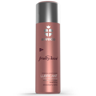 Alternative view of swede -fruity love lubrificante espumante morango vinho 50 ml