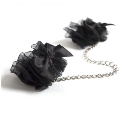 Alternative view of BIJOUX INDISCRETS FROU FROU ORGANZA HANDCUFFS