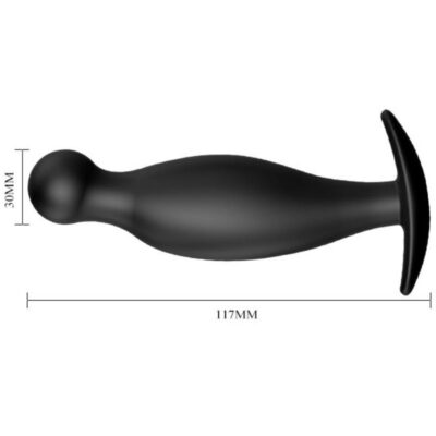 Plugue anal de silicone bonito amor estimulação extra 11,7 cm pretty love bottom caliente. Pt