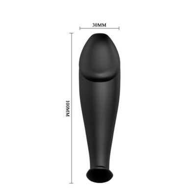 Pretty love plug anal de silicone inferior design do pênis 12 modos de vibração pretty love bottom caliente. Pt