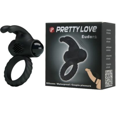Anel vibrador de pretty love eudora com coelho pretty love male caliente. Pt