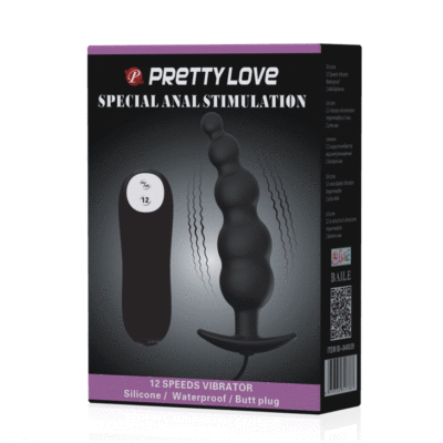 Pretty love bottom silicone ribbed plug 12 modos de vibração pretty love bottom caliente. Pt