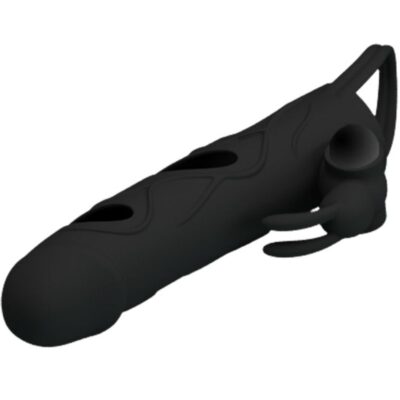 Bonito amor vibrando manga de silicone 14 cm pretty love male caliente. Pt
