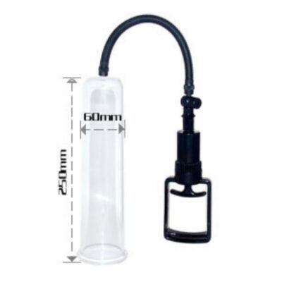 Alternative view of BOMBA DE ERECCION TIRADOR  Y BOQUILLA VAGINA 25 CM