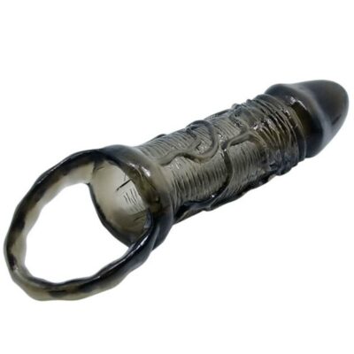 Capa de extensão homem pênis e correia 11,5 cm baile for him caliente. Pt