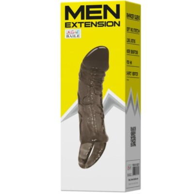 Capa de extensão homem pênis e correia 11,5 cm baile for him caliente. Pt