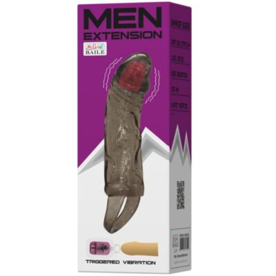 Alternative view of BAILE FUNDA EXTENSORA PENE CON VIBRACION Y STRAP PARA TESTICULOS 13.5 CM