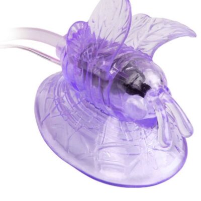 Borboleta vibrante com controle remoto roxo baile stimulating caliente. Pt