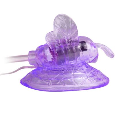 Borboleta vibrante com controle remoto roxo baile stimulating caliente. Pt