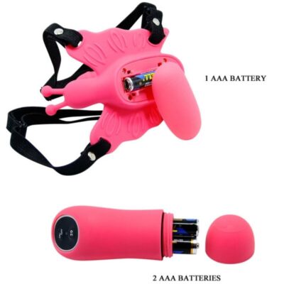 Cheio de borboleta ultra apaixonado com controle remoto baile stimulating caliente. Pt