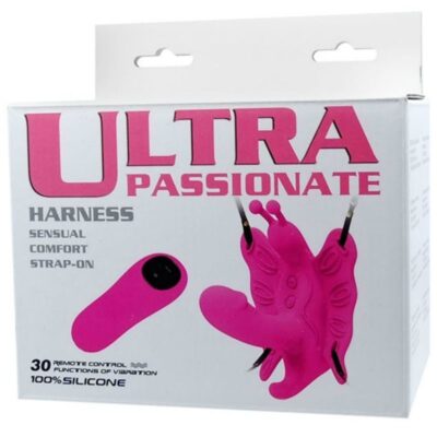 Cheio de borboleta ultra apaixonado com controle remoto baile stimulating caliente. Pt