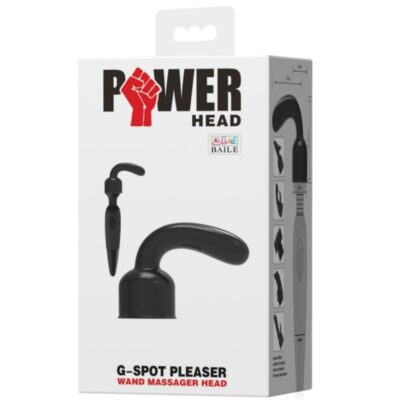 POWER HEAD CABEZAL INTERCAMBIABLE PARA MASAJEADOR - G SPOT PLEASER 11 Cabeça de potência - massageador de varinha intercambiável g-spot pleaser baile power head caliente. Pt