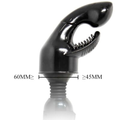 Cabeça de potência - cabeça de massageador de varinha intercambiável g- ponto e clit de estimulação baile power head caliente. Pt
