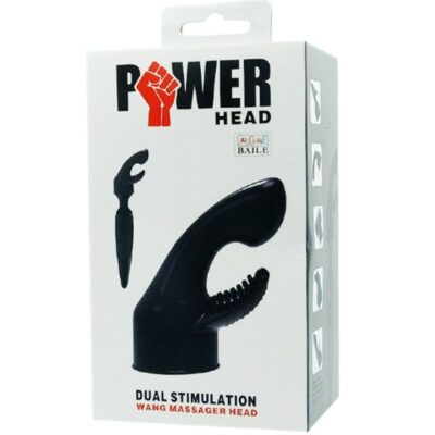 Cabeça de potência - cabeça de massageador de varinha intercambiável g- ponto e clit de estimulação baile power head caliente. Pt