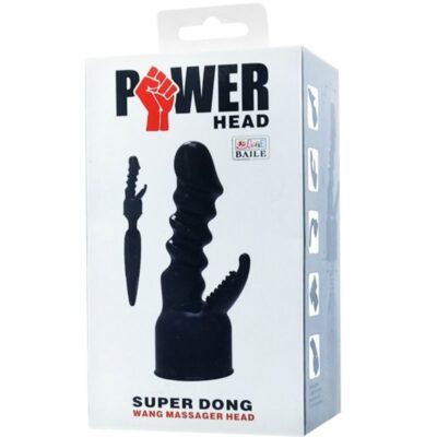 Cabeça de alimentação - cabeça de massageador de varinha intercambiável e clit stimulando baile power head caliente. Pt