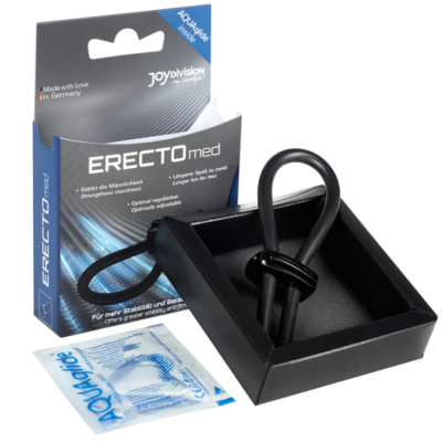 Alternative view of ERECTO MED RING BLACK - M
