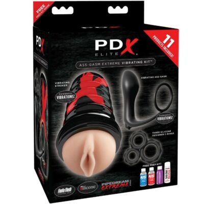 Kit de vibração pdx elite ass-gasm extreme - vagin pdx elite caliente. Pt