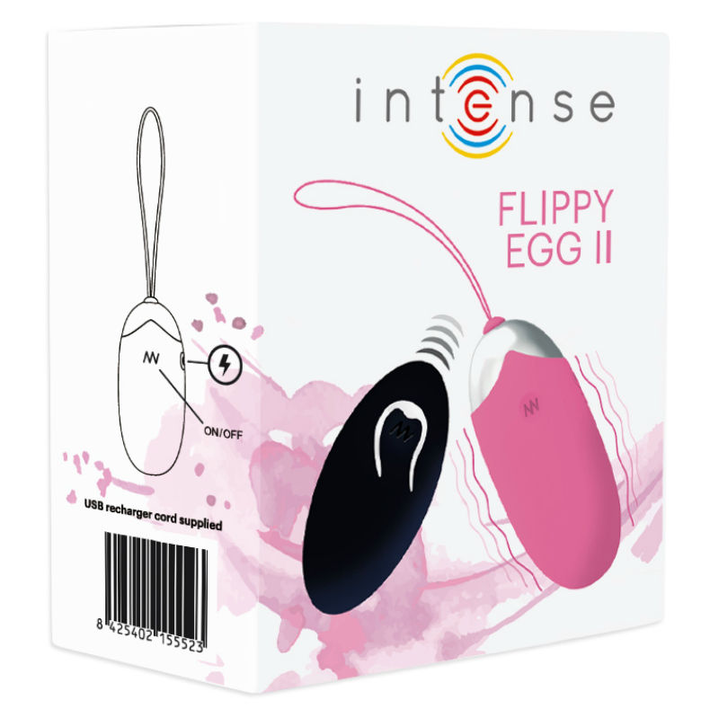 OVO VIBRANTE INTENSO FLIPPY II COM CONTROLE REMOTO ROSA 7 Ovo vibrante intenso flippy ii com controle remoto rosa - image 5