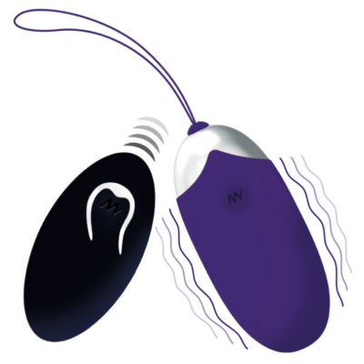 Alternative view of INTENSE FLIPPY II VIBRANTE OVO COM CONTROLE REMOTO ROXO