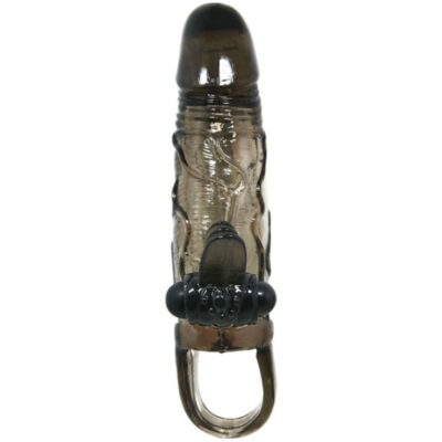 Alternative view of BRAVE MAN FUNDA PENE ANAL Y CLITORIS VIBRADOR 16.5 CM NEGRO
