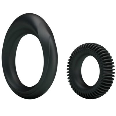 Alternative view of KIT 2 ANILLOS SILICONA RING MANHOOD