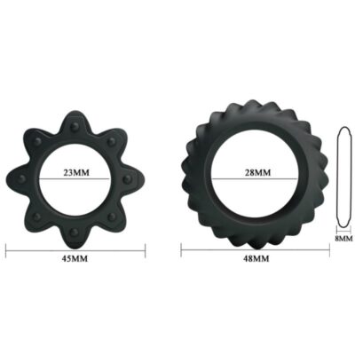 Kit anéis de silicone florescente baile for him caliente. Pt