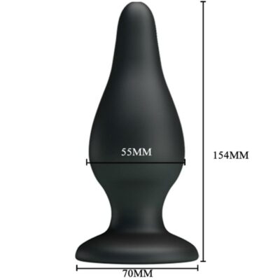 Pretty love bottom - ergonomic silicone plug 15,4 cm pretty love bottom caliente. Pt