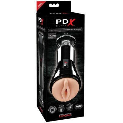 Alternative view of PDX ELITE - COCK COMPRESSOR VIBRATING STROKER