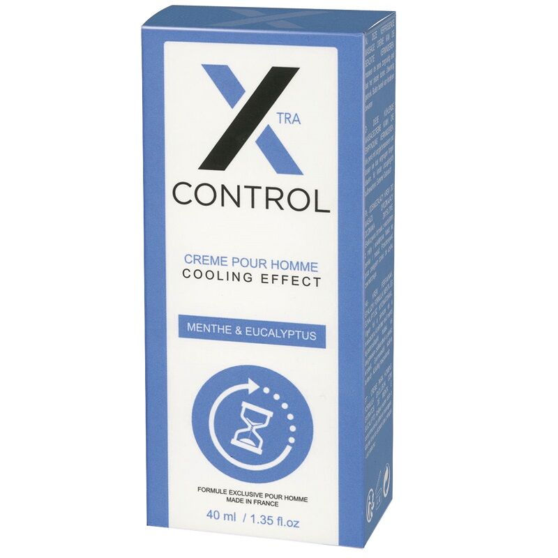 X control cool cream para homem ruf caliente. Pt