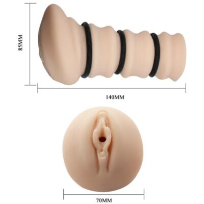 Crazy bull - manga masturbando com anéis - modelo 2 de vagina crazy bull caliente. Pt