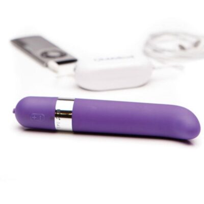 Alternative view of ESTIMULA LIVRE DO OHMIBOD: G VIBRATÓRIO ESTIMULADOR PONTO G ROXO