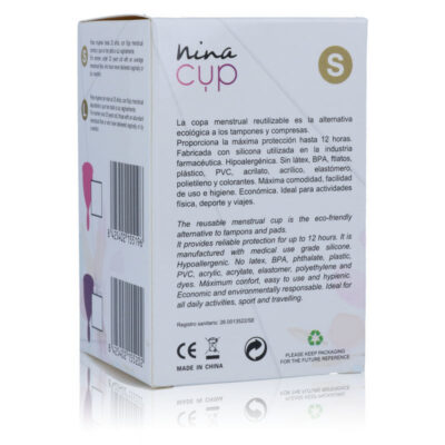 Nina cup menstrual cup tamanho pink s nina kikí caliente. Pt