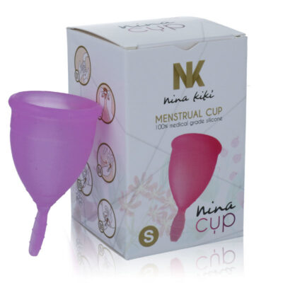 Nina cup menstrual cup tamanho roxo s nina kikí caliente. Pt
