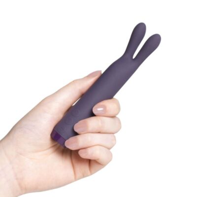 Alternative view of JE JOUE BALA VIBRANDO COELHO ROXO