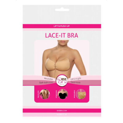 Byebra lace-it bra cup a preto bye bra - bras caliente. Pt