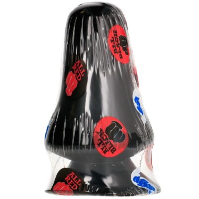 Tudo preto - plug anal 12 cm all black caliente. Pt
