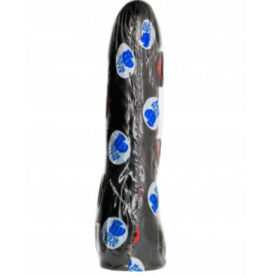Tudo preto - dildo preto realístico 20 cm all black caliente. Pt