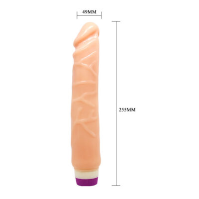 Baile ondas de prazer realístico vibrando 25,5 cm baile caliente. Pt