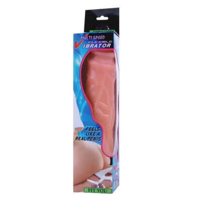 Baile ondas de prazer realístico vibrando 25,5 cm baile caliente. Pt