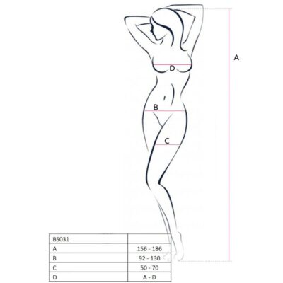 Passion woman bs031 bodystocking black one size passion woman bodystockings caliente. Pt