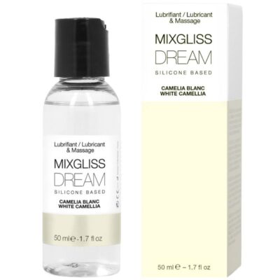 MIXGLISS DREAM SILICONE LUBRIFICANTE BRANCO CAMÉLIA 50 ML