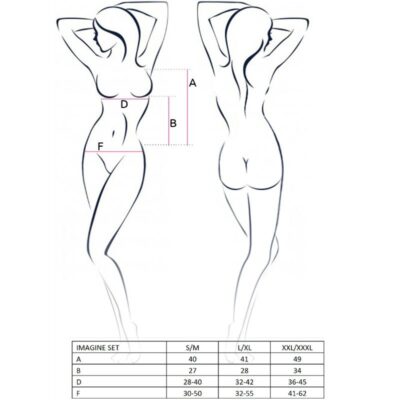 Passion mulher imagine set size l / xl passion woman sets caliente. Pt