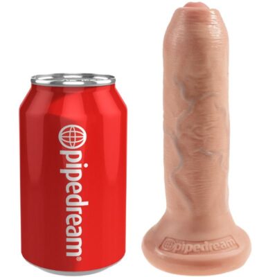 King cock realistic dildo uncut carne 17 cm king cock caliente. Pt