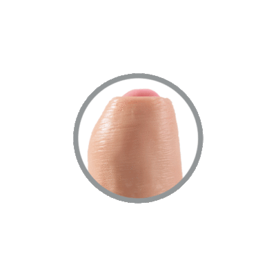 King cock realistic dildo uncut carne 17 cm king cock caliente. Pt