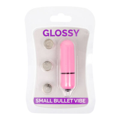 Glossy small bullet vibe deep rose glossy caliente. Pt