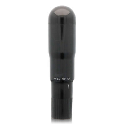 Alternative view of GLOSSY POCKET VIBRADOR NEGRO