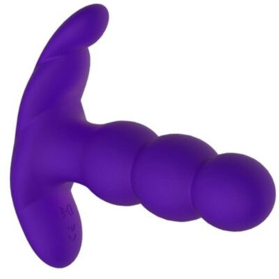 Nalone - pearl vibrador anal com controle remoto roxo nalone caliente. Pt