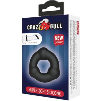 CRAZY BULL - ANEL DE SILICONE NODULADO SUPER MACIO 10 Crazy bull - anel de silicone nodulado super macio crazy bull caliente. Pt