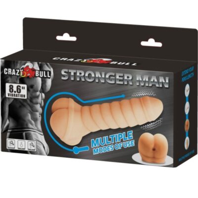 Crazy bull - pênis multifuncional 21,8 cm crazy bull caliente. Pt