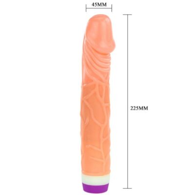 Baile ondas de prazer realístico vibrando 22,5 cm baile caliente. Pt